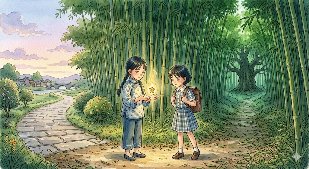 竹林與岔路